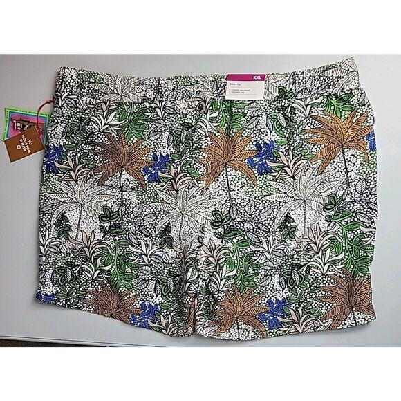 Houston White Swim Trunks Shorts Mens XXL Elastic Waist Drawstring Sports - Picture 5 of 9